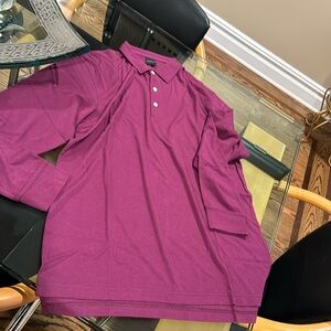 BNWT DUNNING LONG SLEEVE POLO